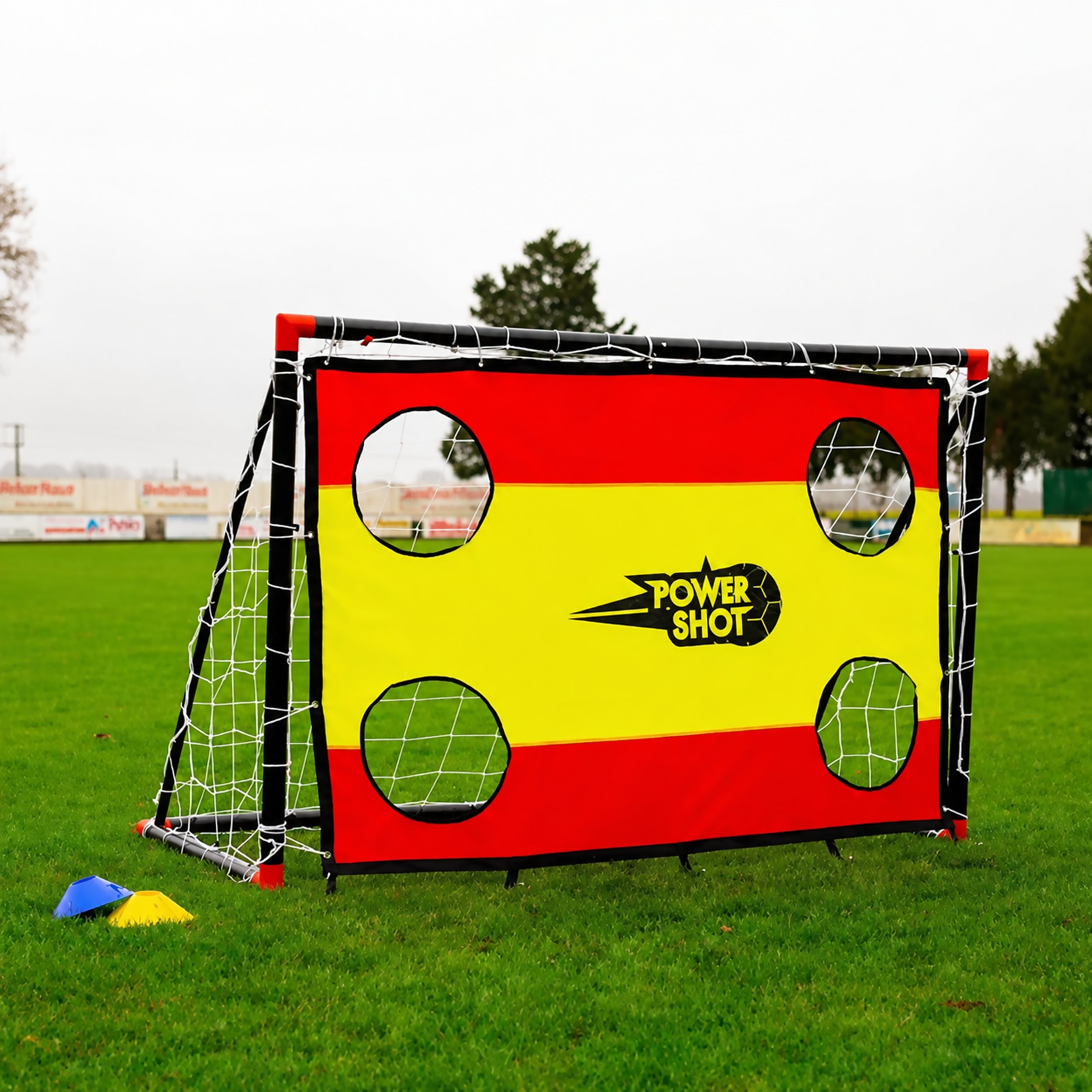 Schießwand - 1,8 x 1,2 m mit Flagge