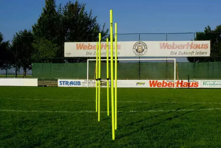 Teleskopische Slalomstangen - 6er-Set