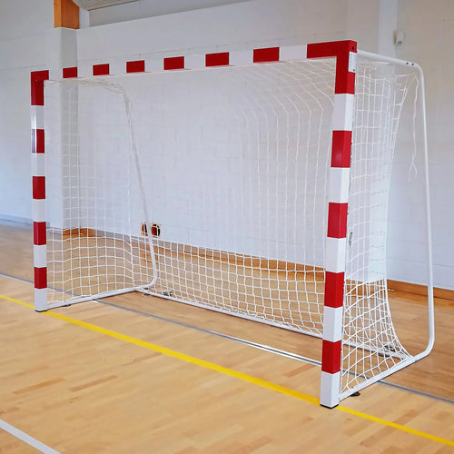 Konkurrenzfähiges, mobiles Handballtor aus Stahl 
