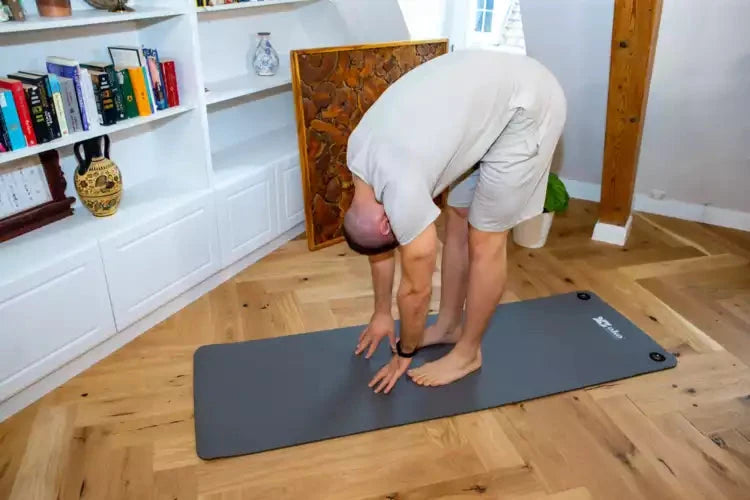 Umweltfreundliche Yogamatte (mit Ösen) - 0.8cm dick