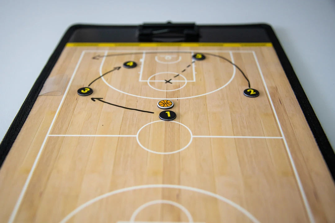 Magnetisches taktisches Tablett 35 x 20 cm - Basketball
