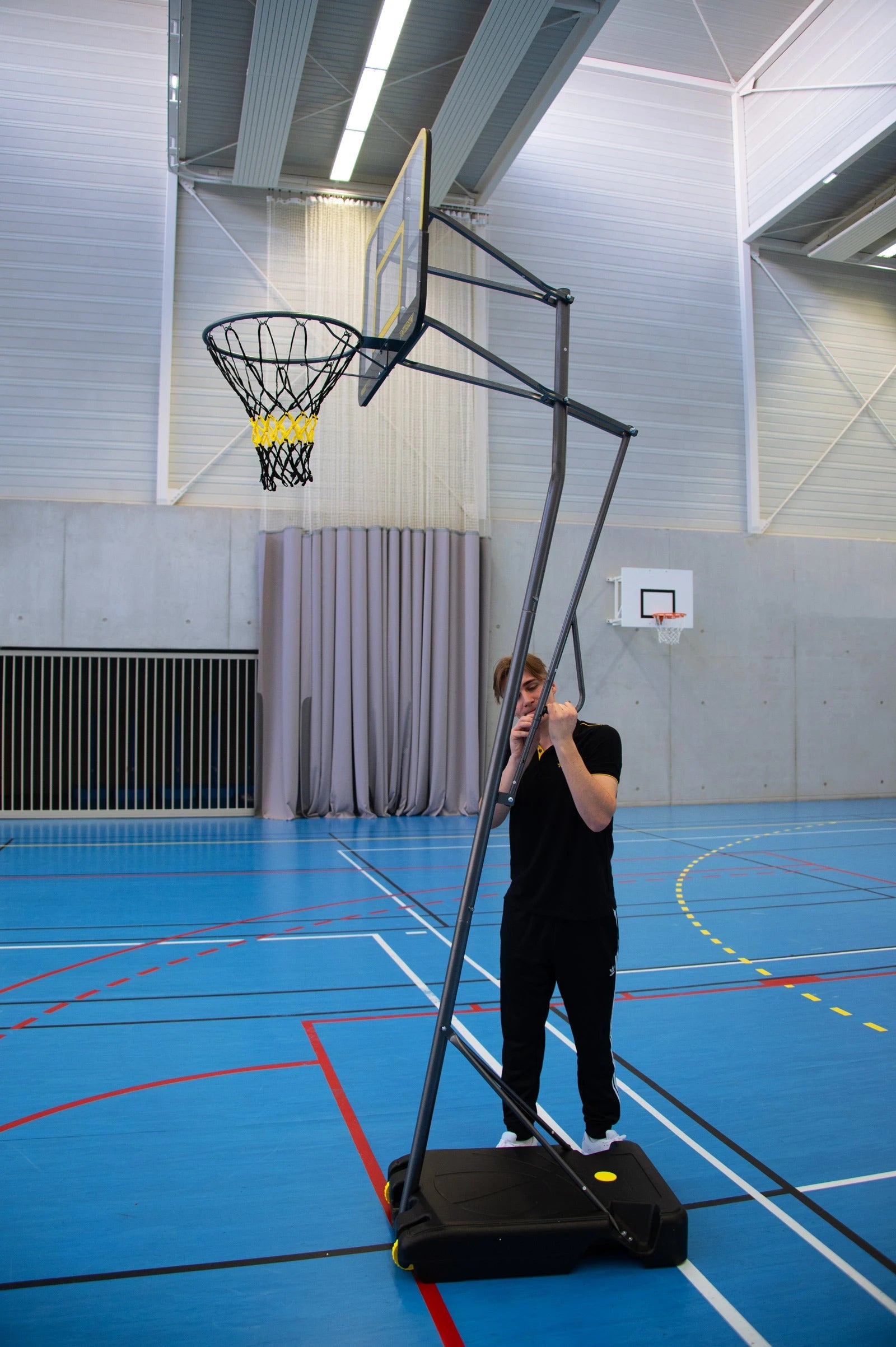Transportabler Basketballkorb - 3 Höhen