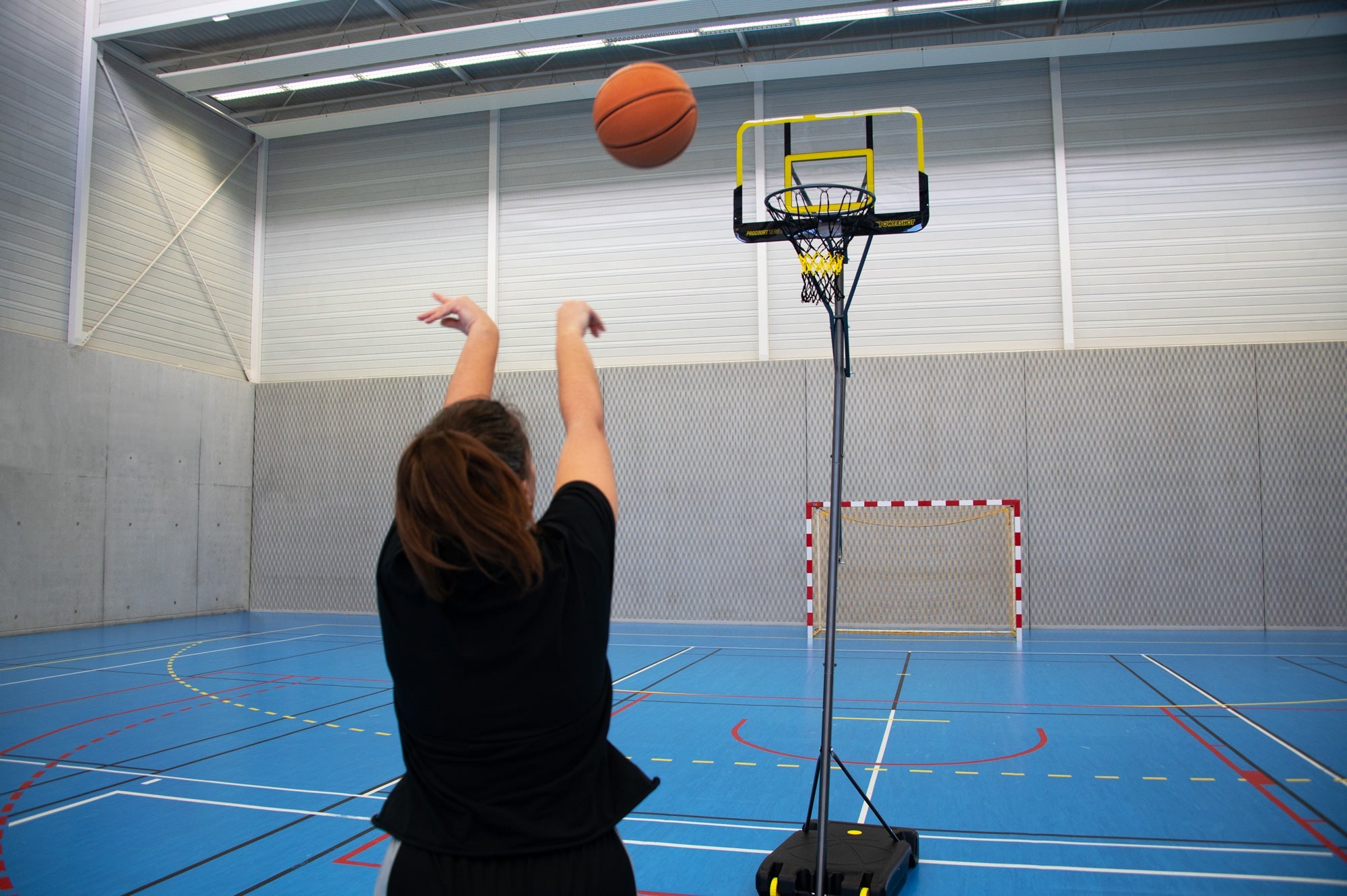 Transportabler Basketballkorb - 3 Höhen