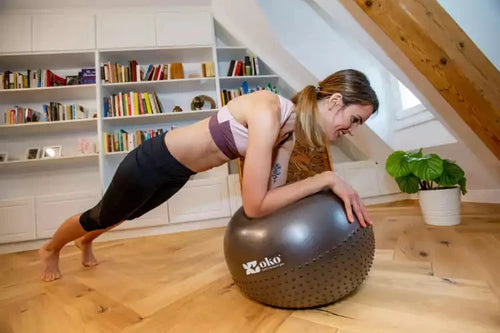 Gym Ball - Grau - Ø65cm