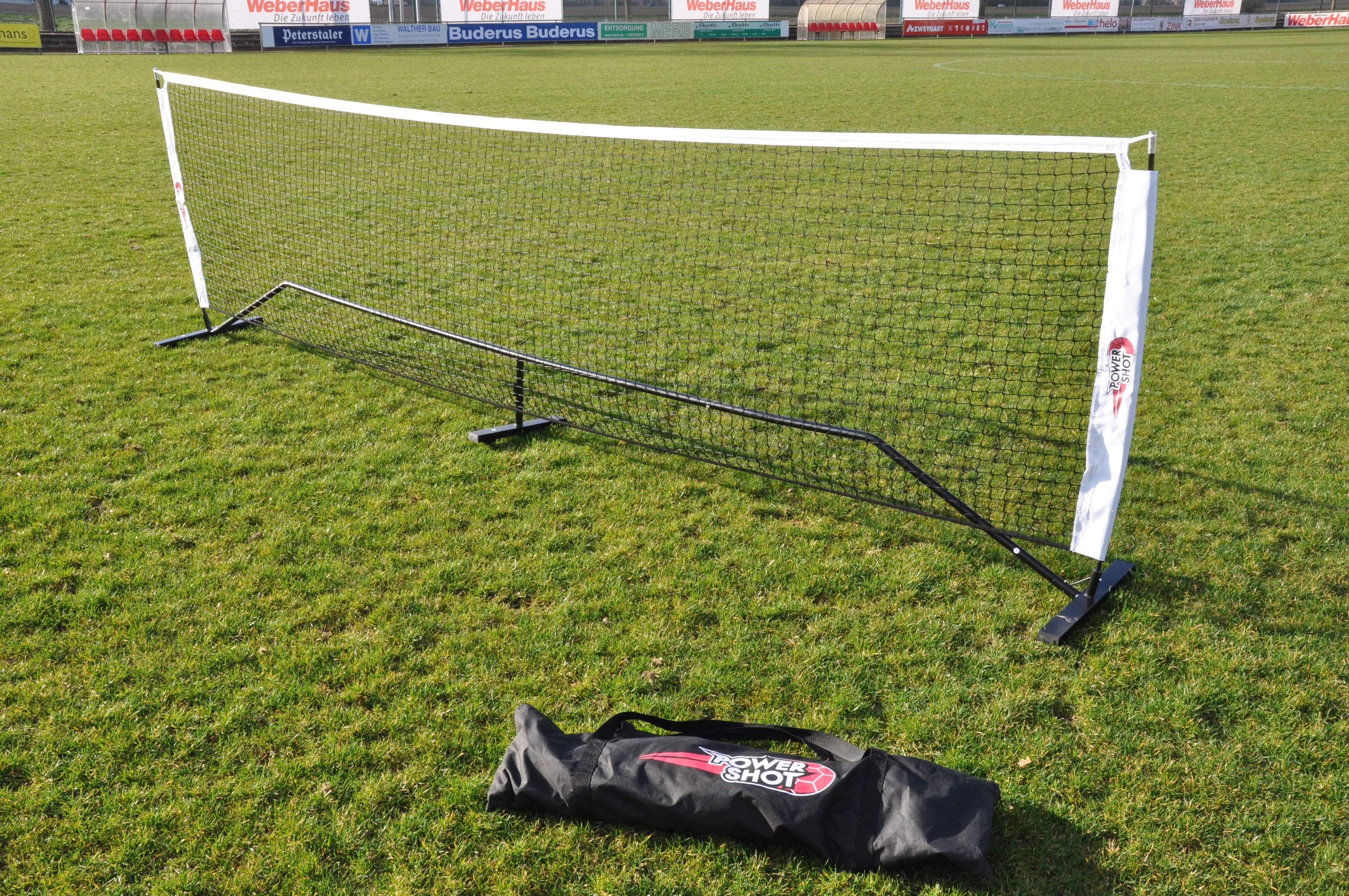 Tennisnetz Set aus Stahl