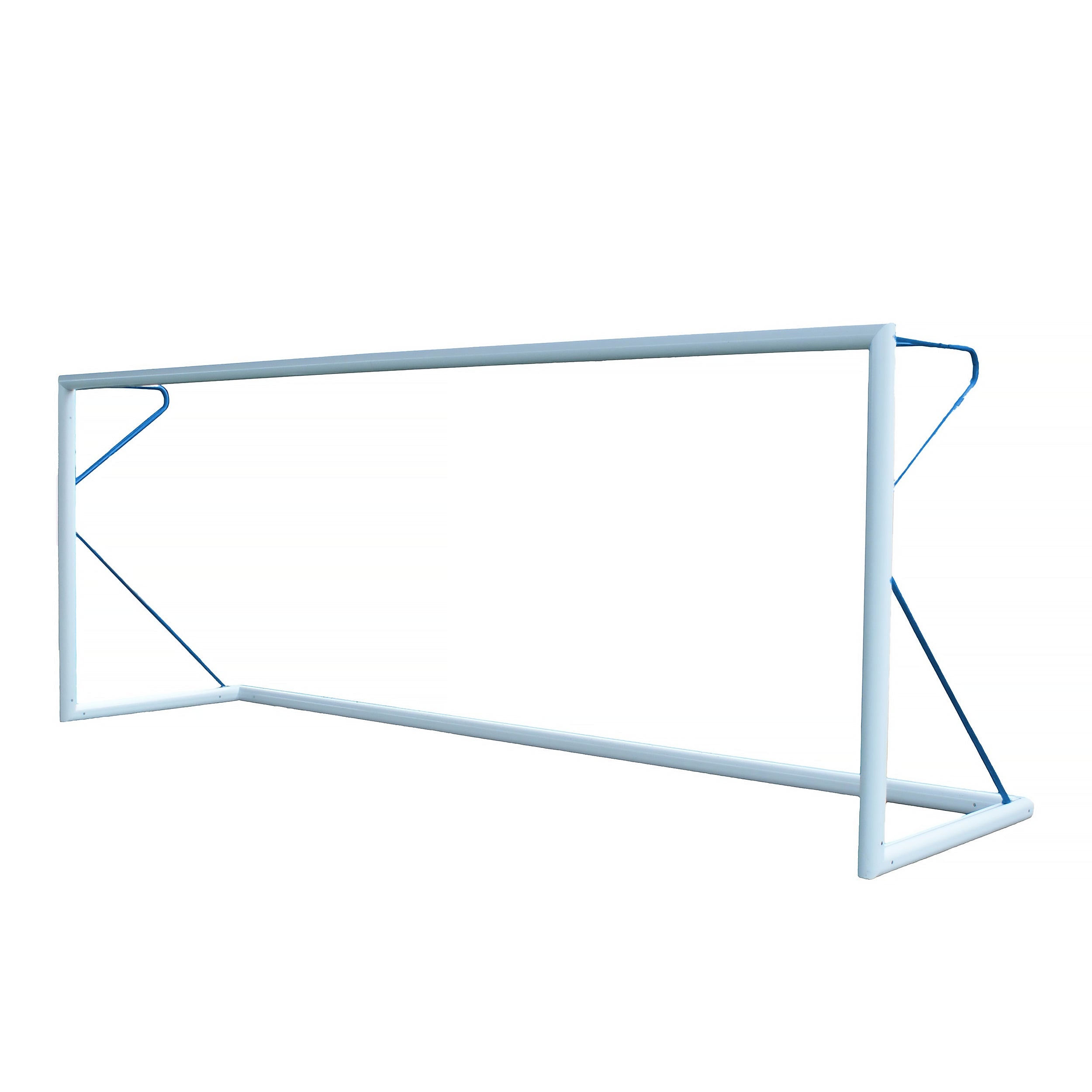 8 a side football goal transportable aluminium - 6 m x 2.1 m Ø80 mm Powershot