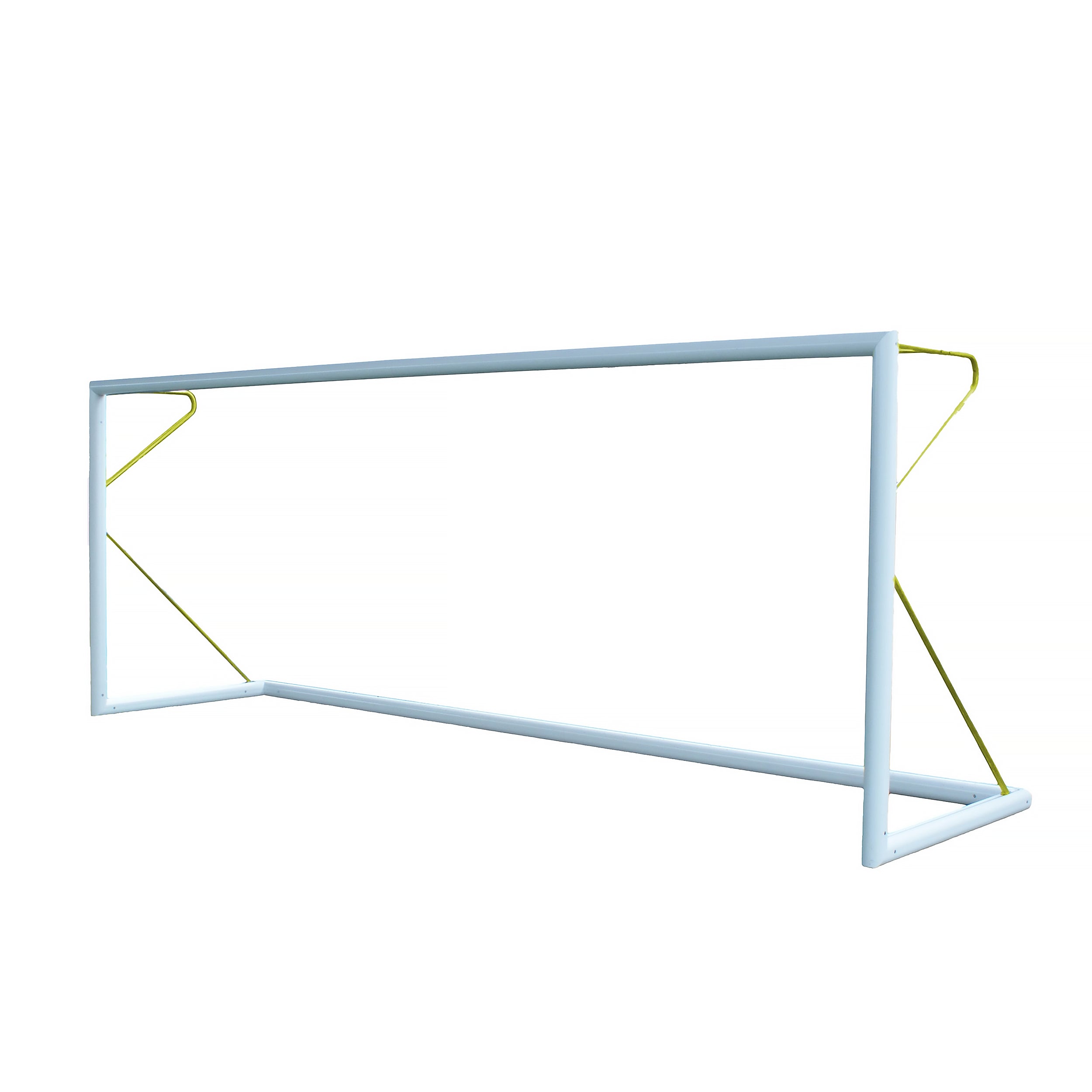 8 a side football goal transportable aluminium - 6 m x 2.1 m Ø80 mm Powershot