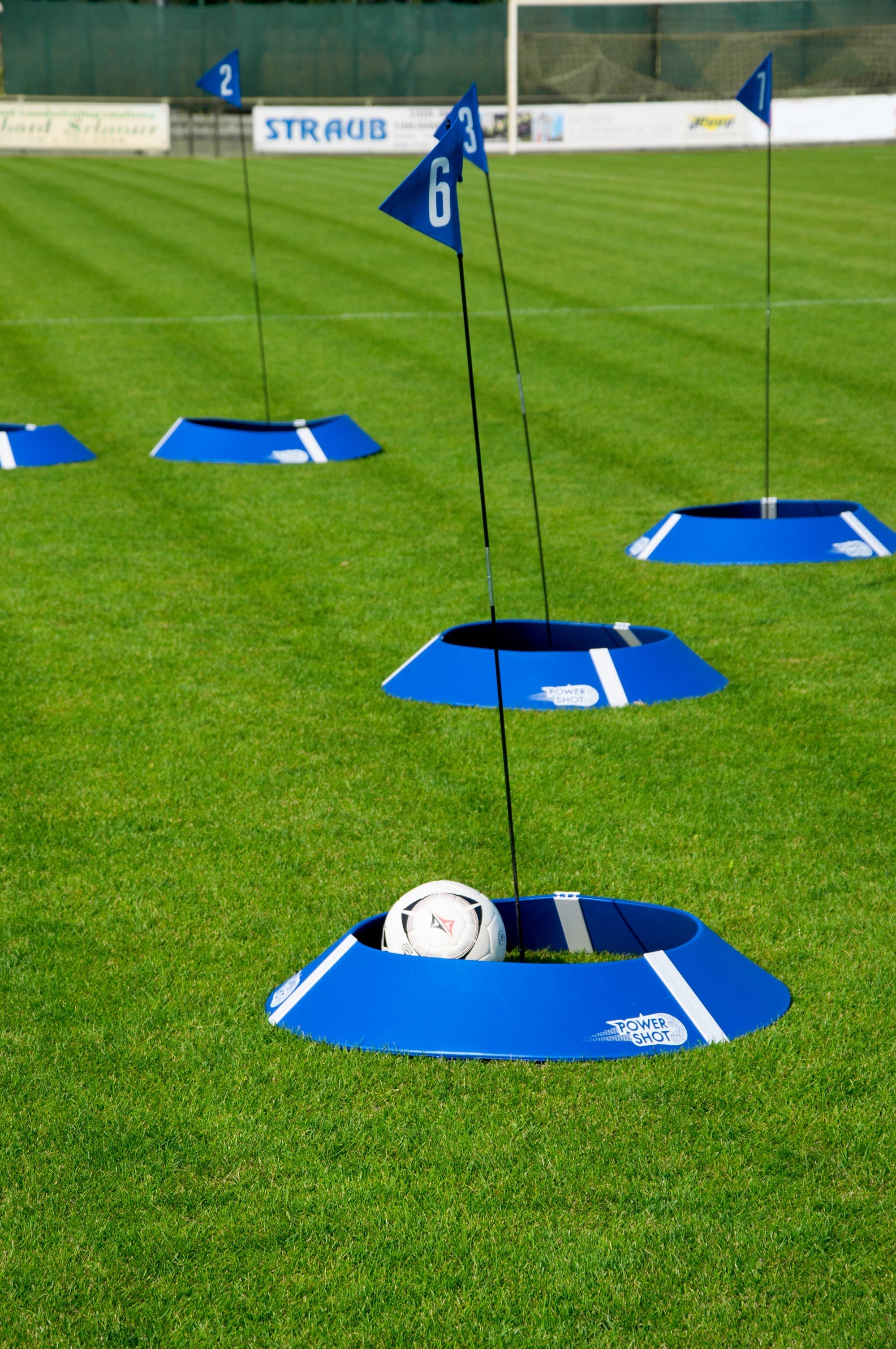 Set aus 3 Fußballgolf-Zielen - Ideal, um kleine Parcours zu erstellen!