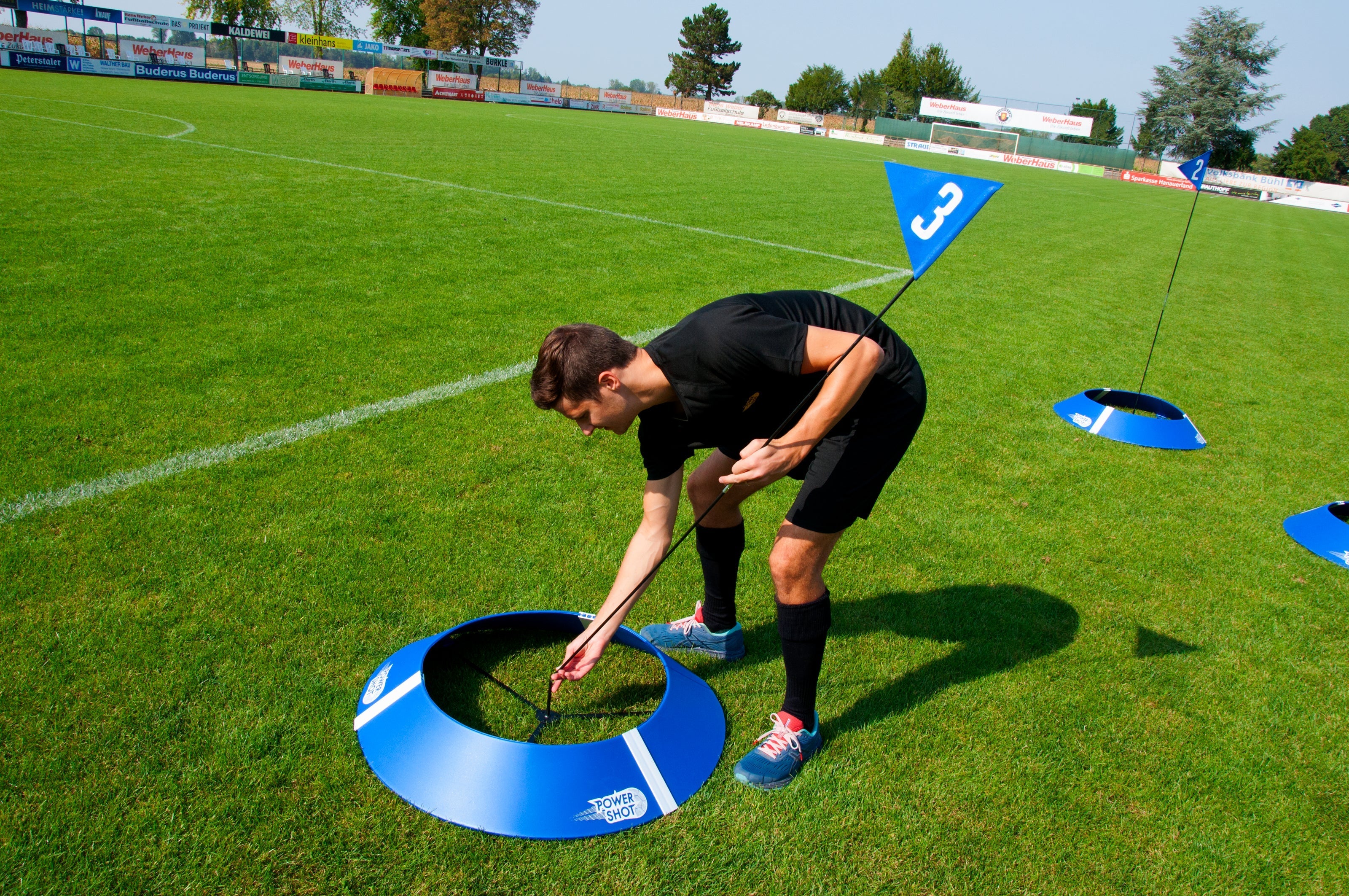 Set aus 3 Fußballgolf-Zielen - Ideal, um kleine Parcours zu erstellen!