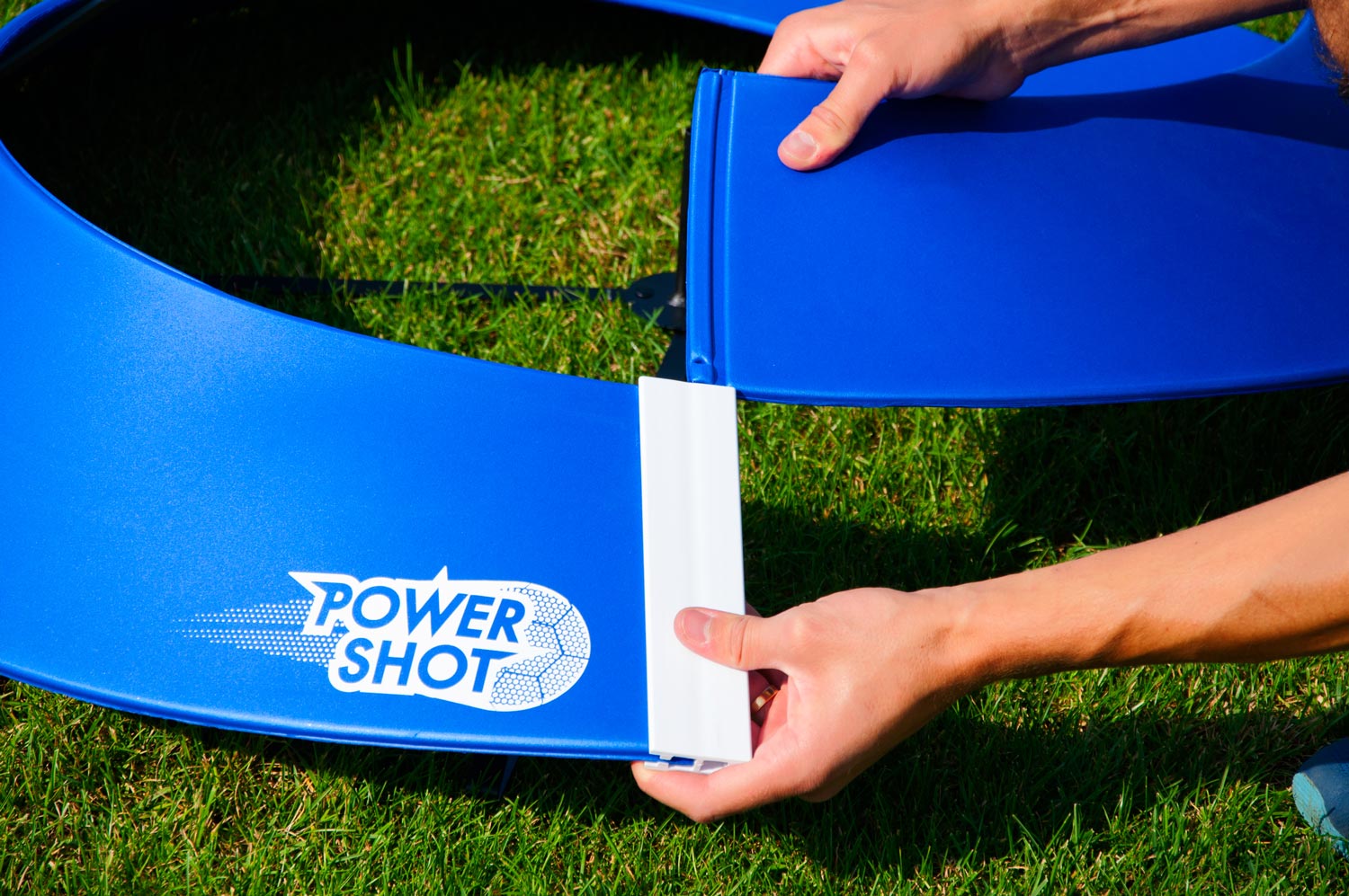 Set aus 6 FOOT GOLF-Zielen mit leuchtenden Zielen