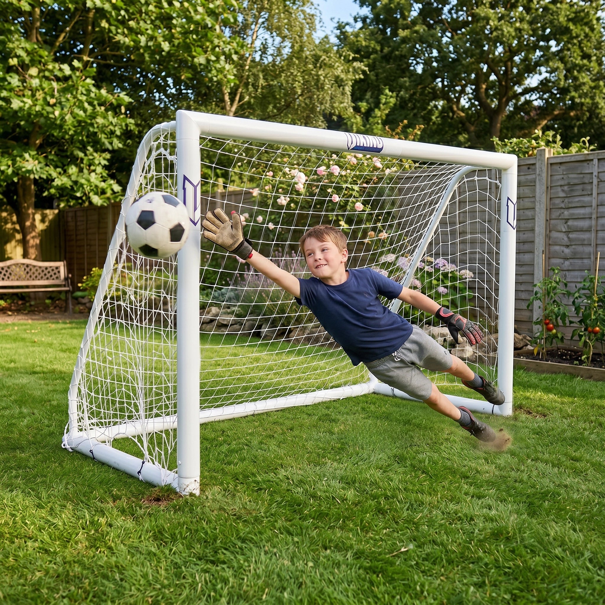 Professionelles Garten-Fußballtor – 1,8 m x 1,2 m