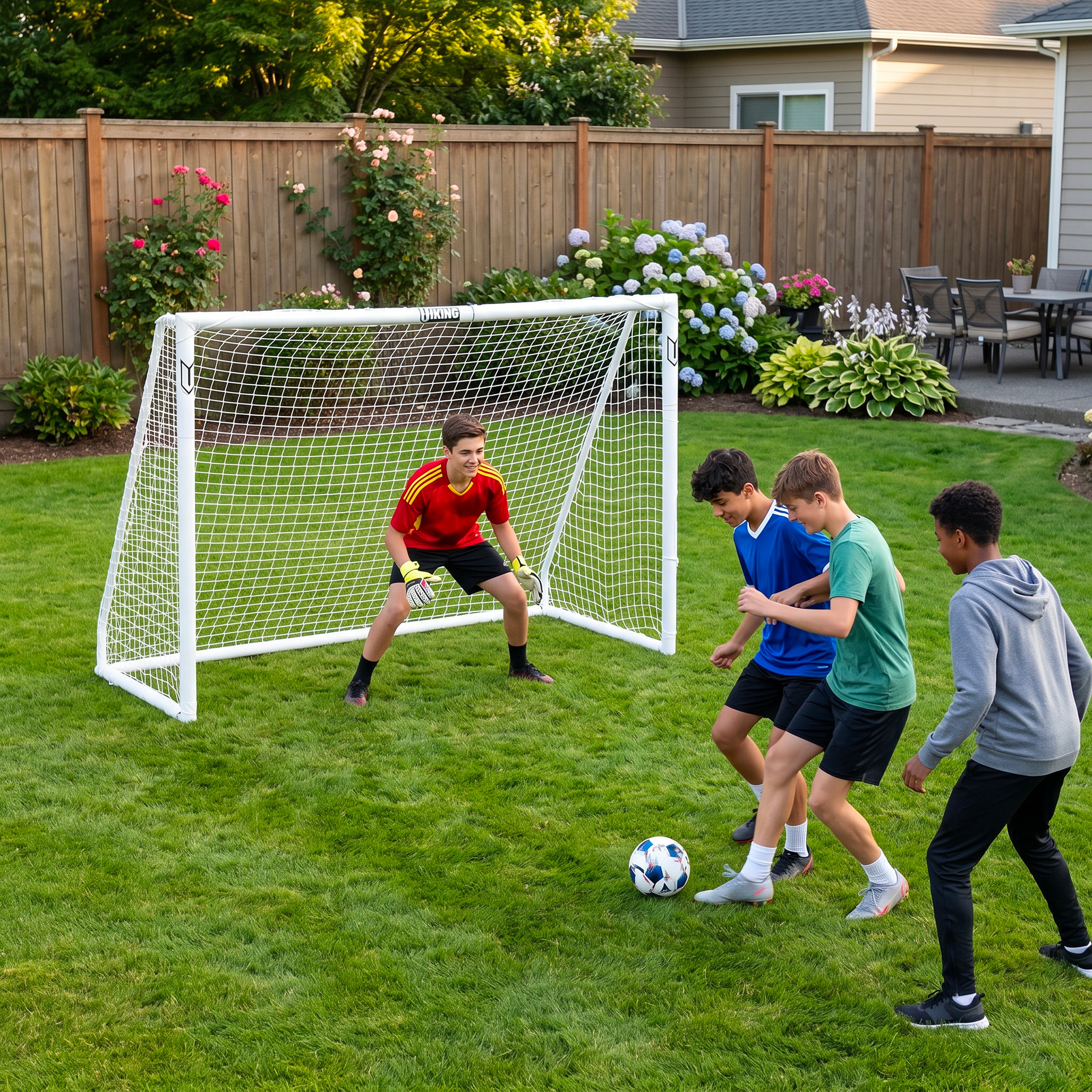 Professionelles Garten-Fußballtor – 1,8 m x 1,2 m