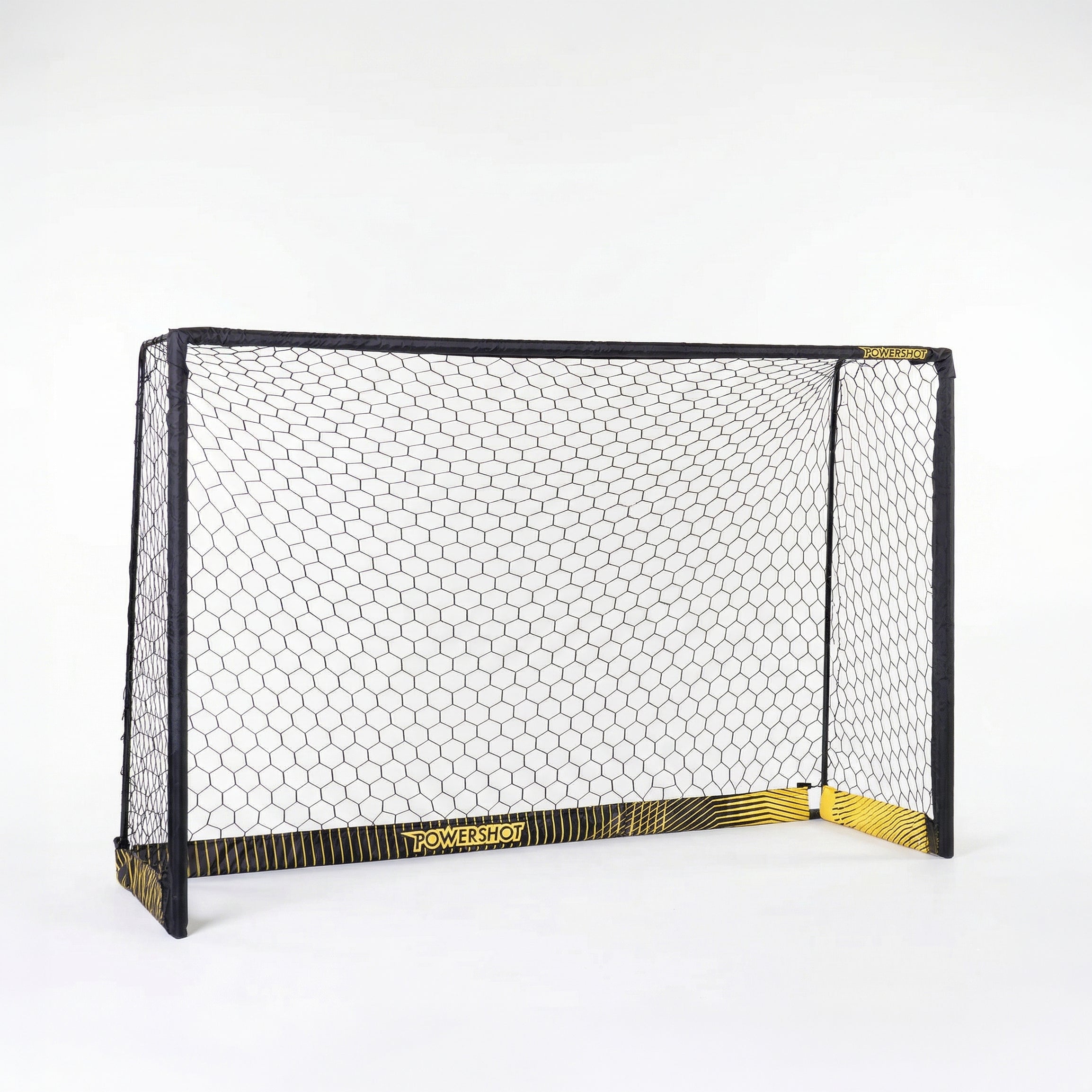 Fußballtor aus schwarzem Stahl - 3 x 2m