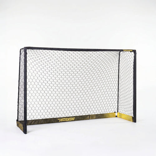 Fußballtor aus schwarzem Stahl - 3 x 2m