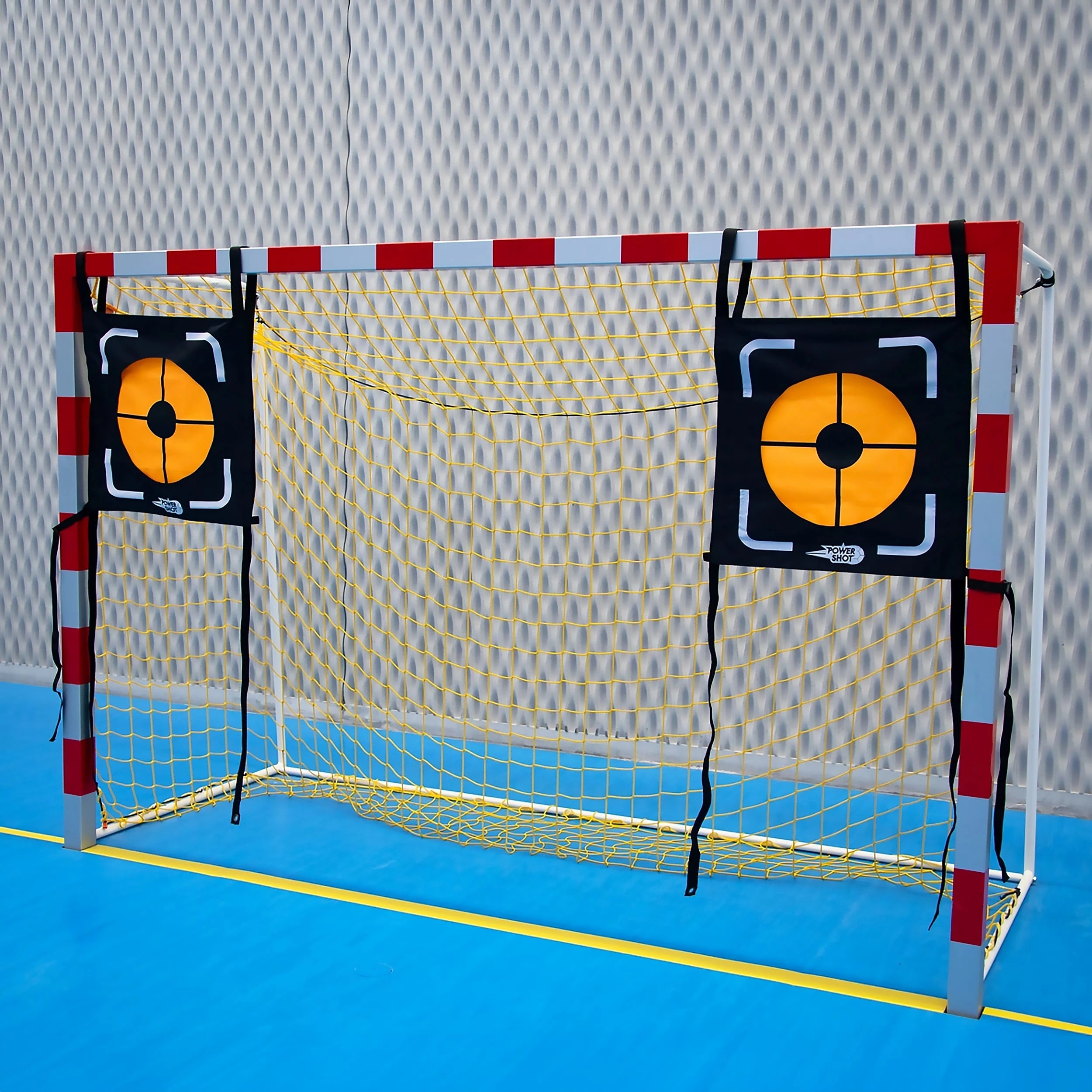 Lot von 2 Paar Handballzielscheiben