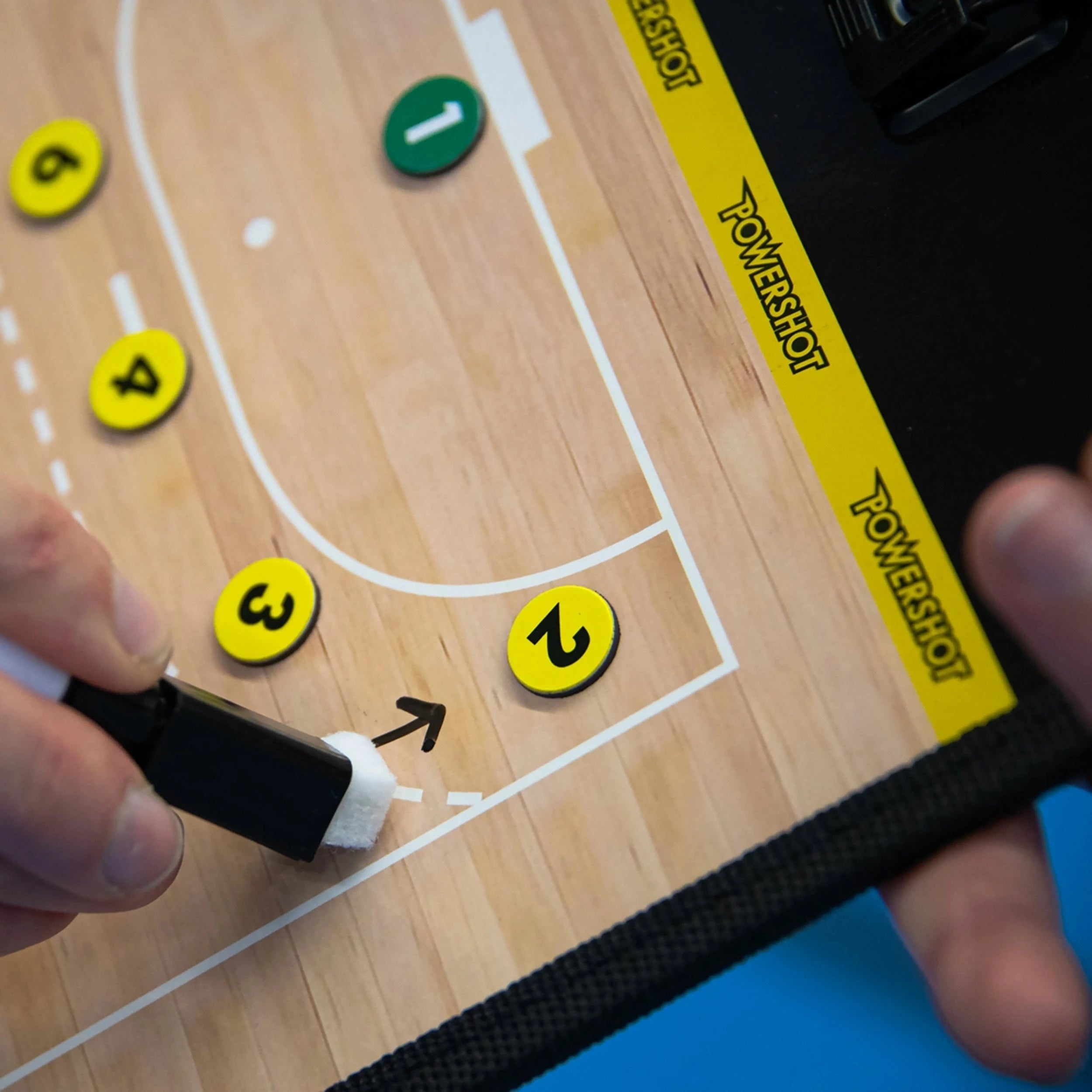 Magnetische Taktiktafel 35 x 20 cm - Handball