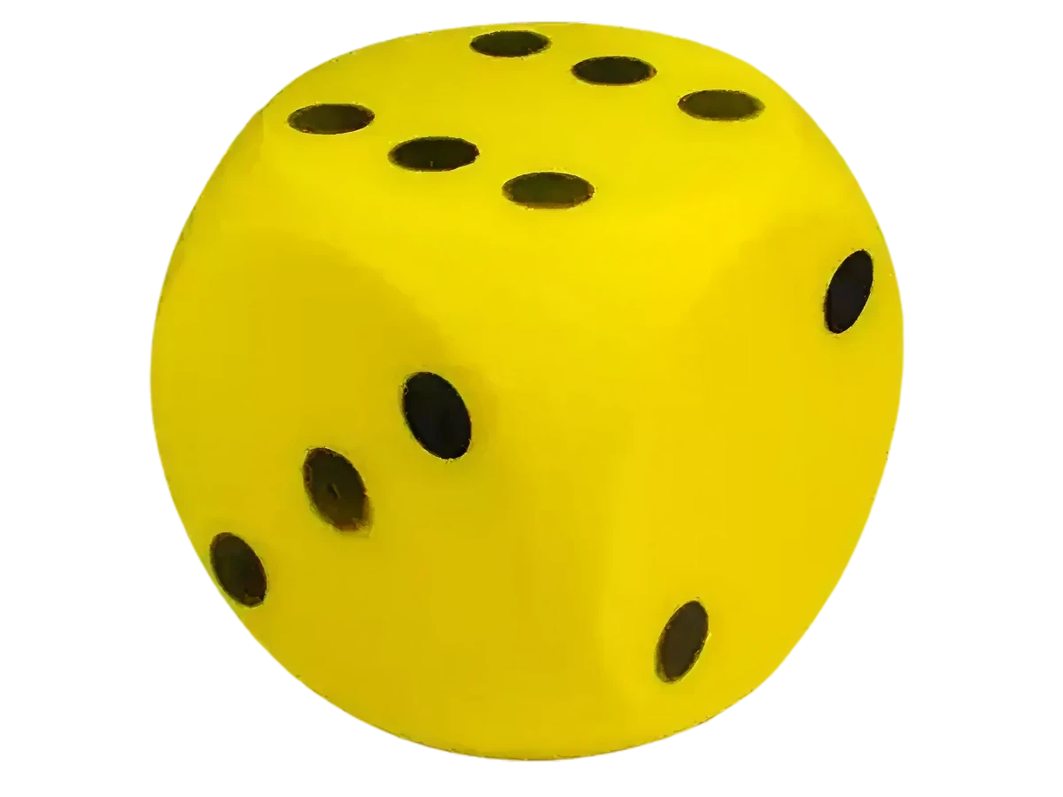 Riesenwürfel aus Schaumstoff
