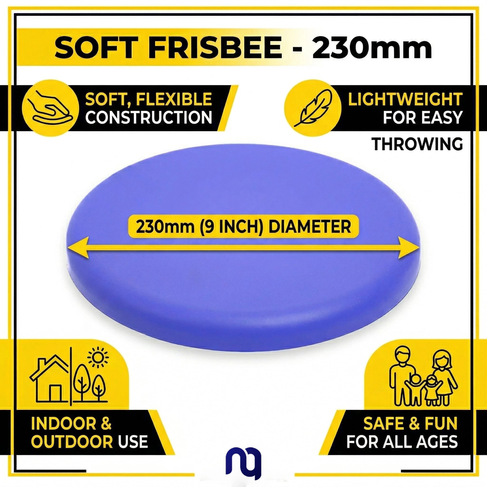 Soft frisbee - 230mm Powershot
