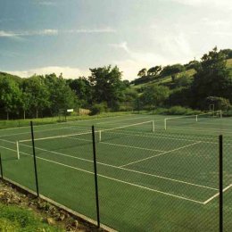 Feldbegrenzungsnetz 4m - Tennis