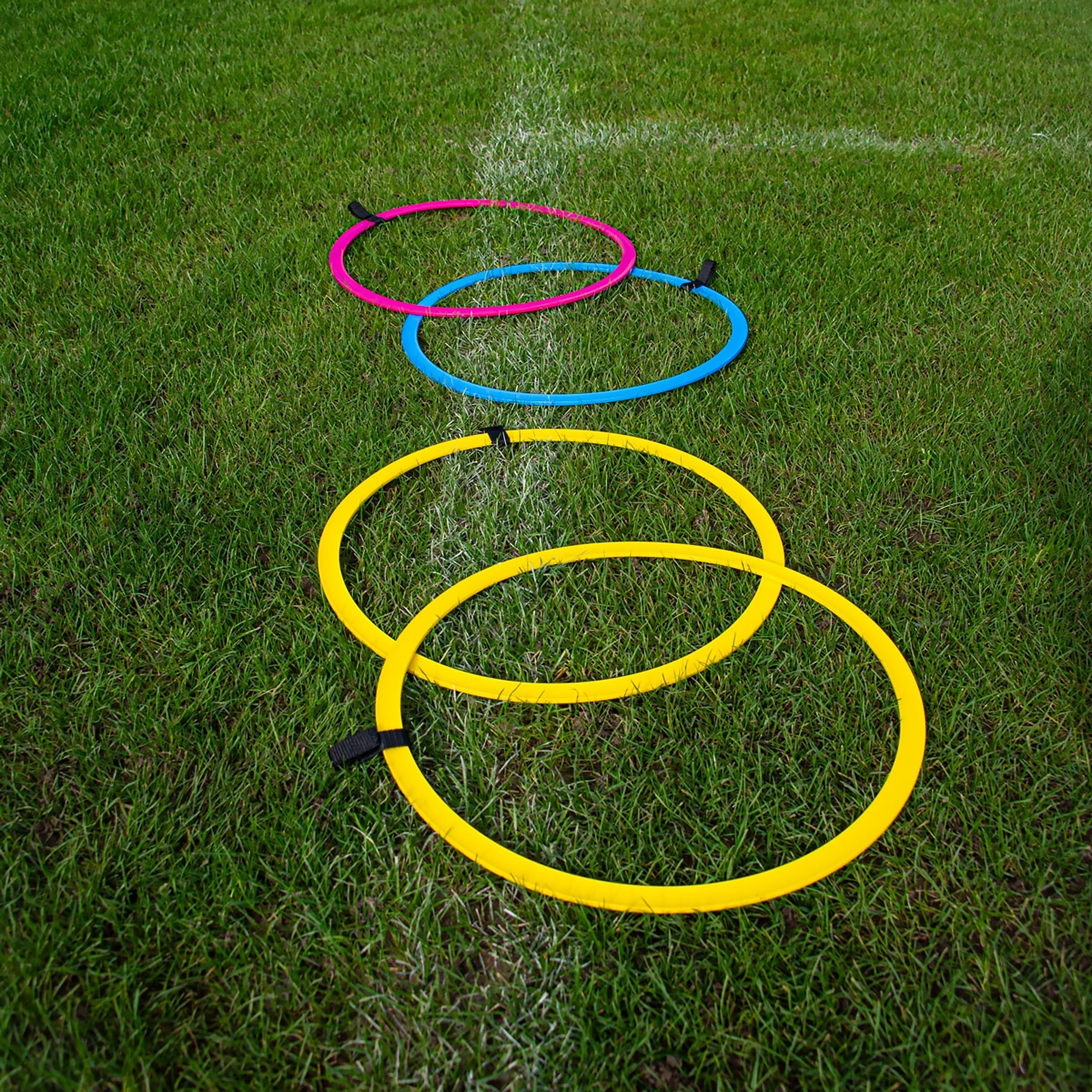 Flat speed agility rings - set of 12 in a bag Powershot