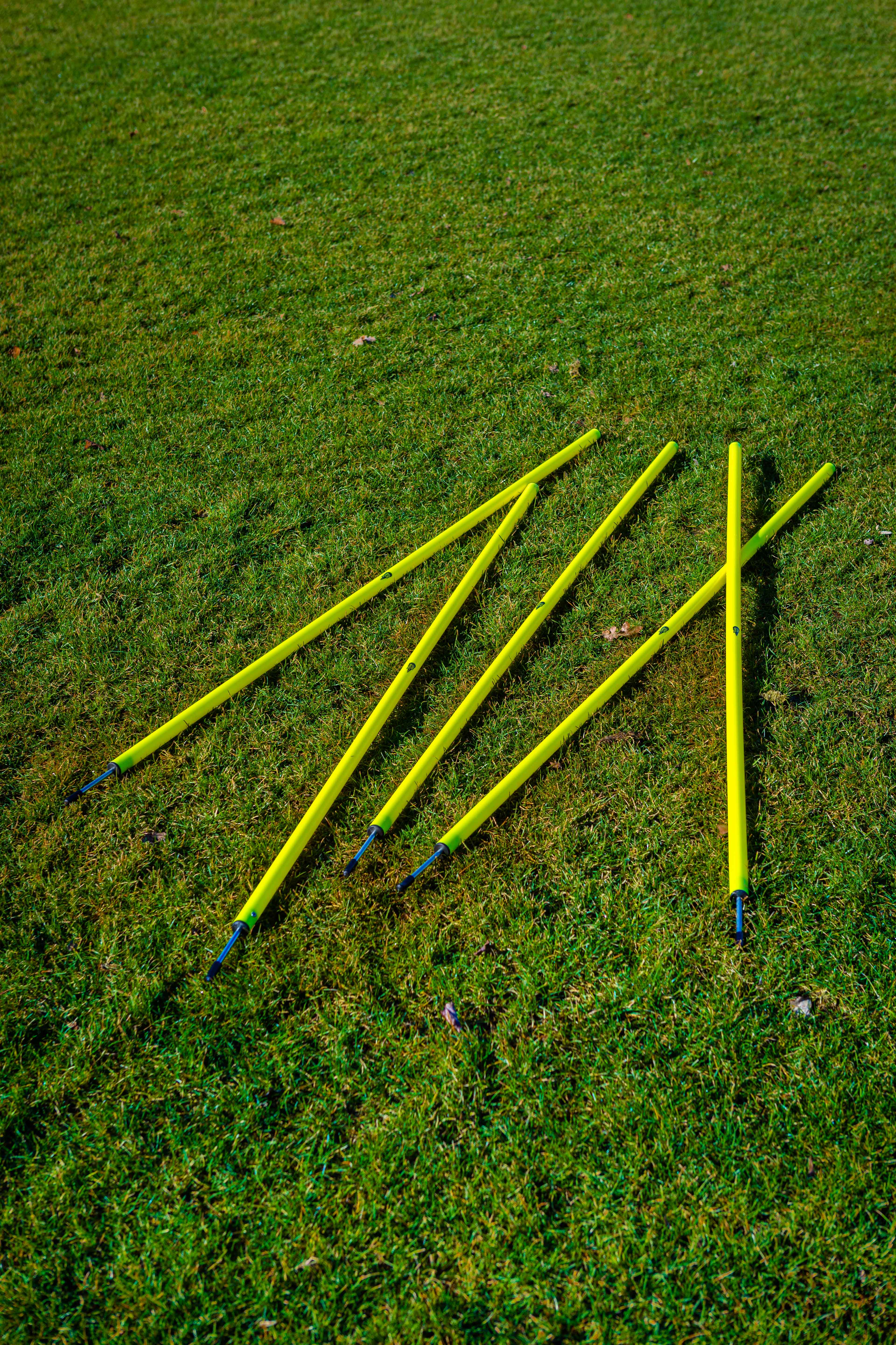 5er Set Slalomstangen 172cm - 34 mm Ø