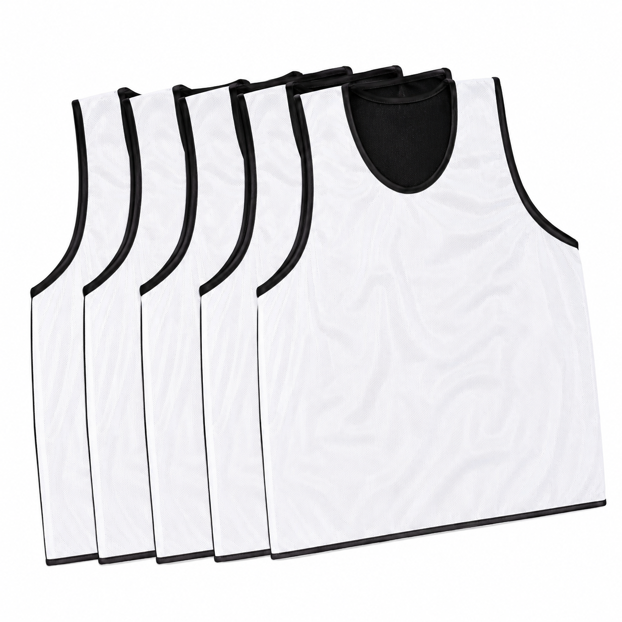 Set of 5 Reversible training bibs netsportique