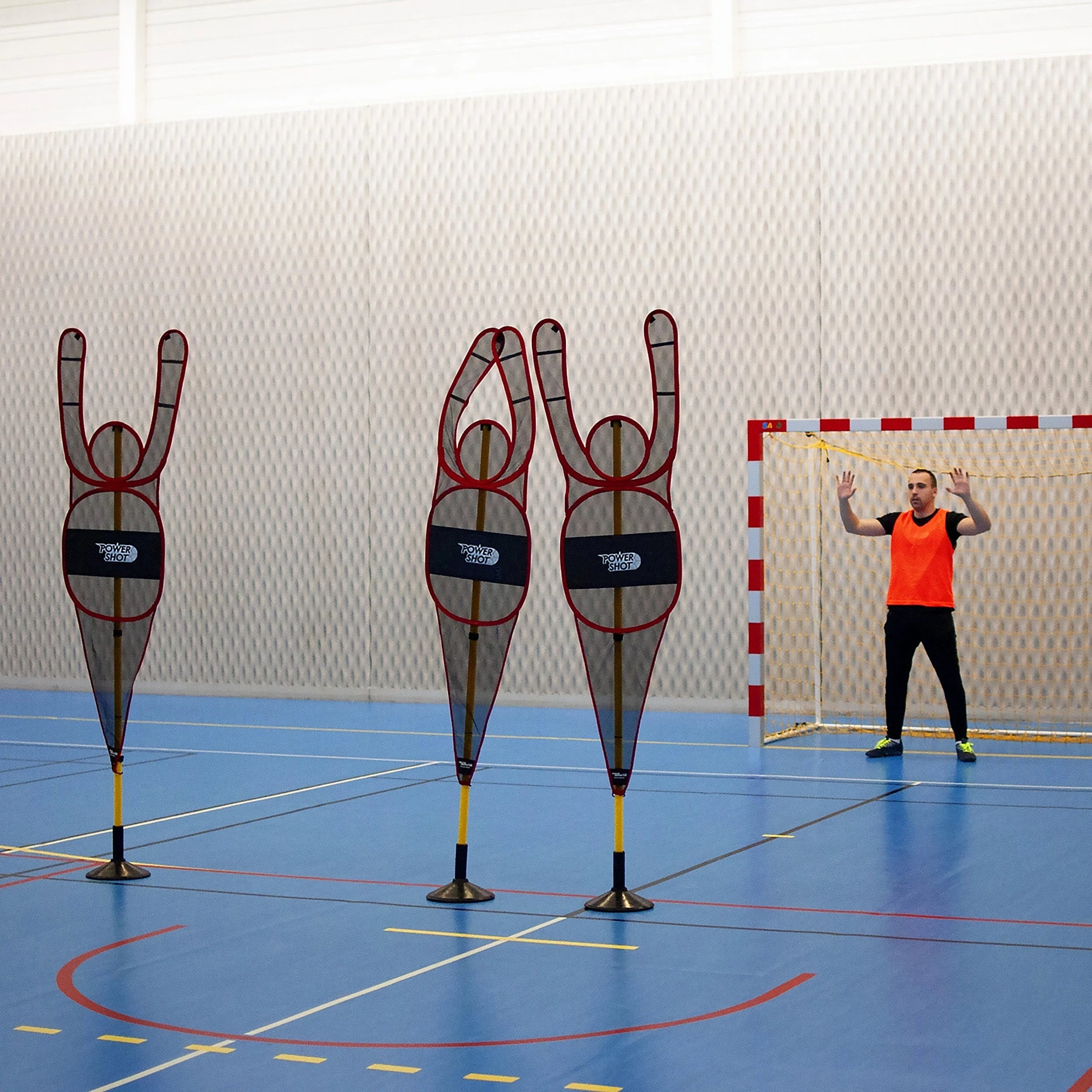 D-MAN Defensivpuppe 3er SET - Basketball Wall "B.EASE"