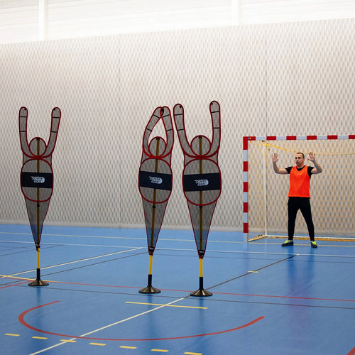 D-MAN Defensivpuppe 3er SET - Basketball Wall "B.EASE"