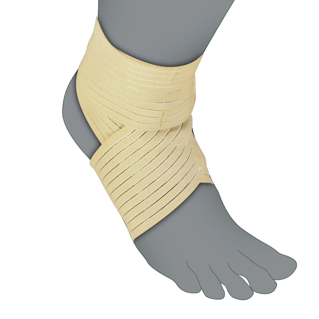 Knöchelstützbandage