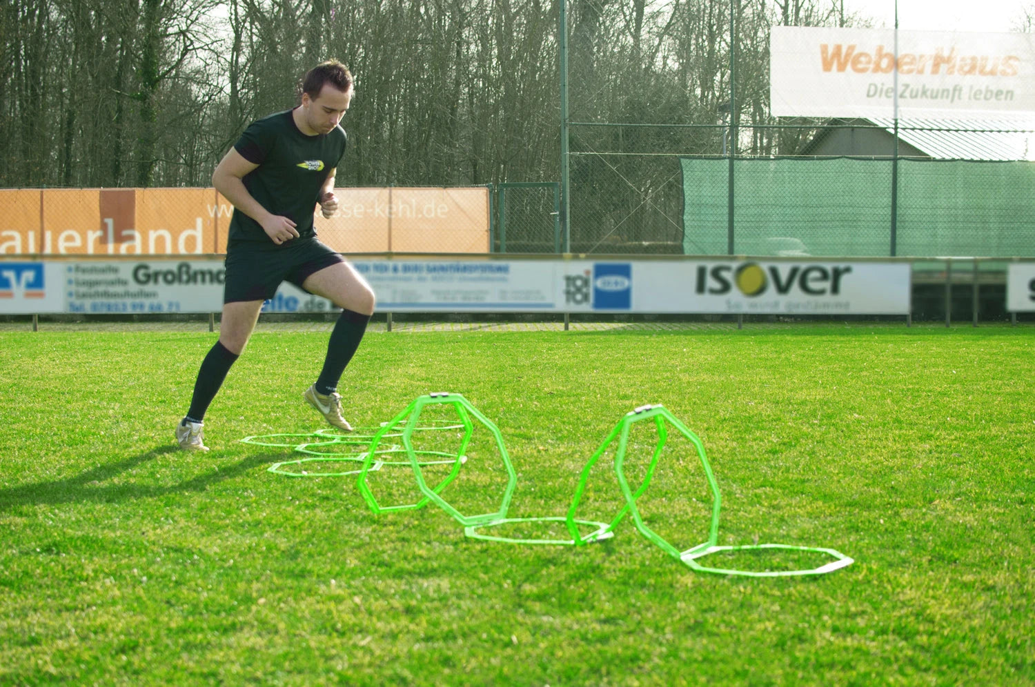 Achteckige Agility-Leiter - Ideal für Koordinationsübungen