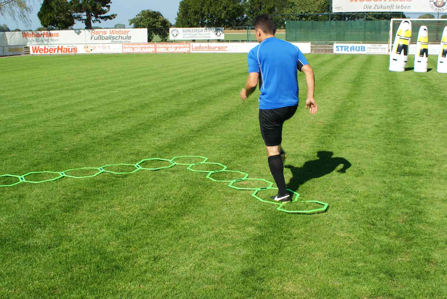 Achteckige Agility-Leiter - Ideal für Koordinationsübungen