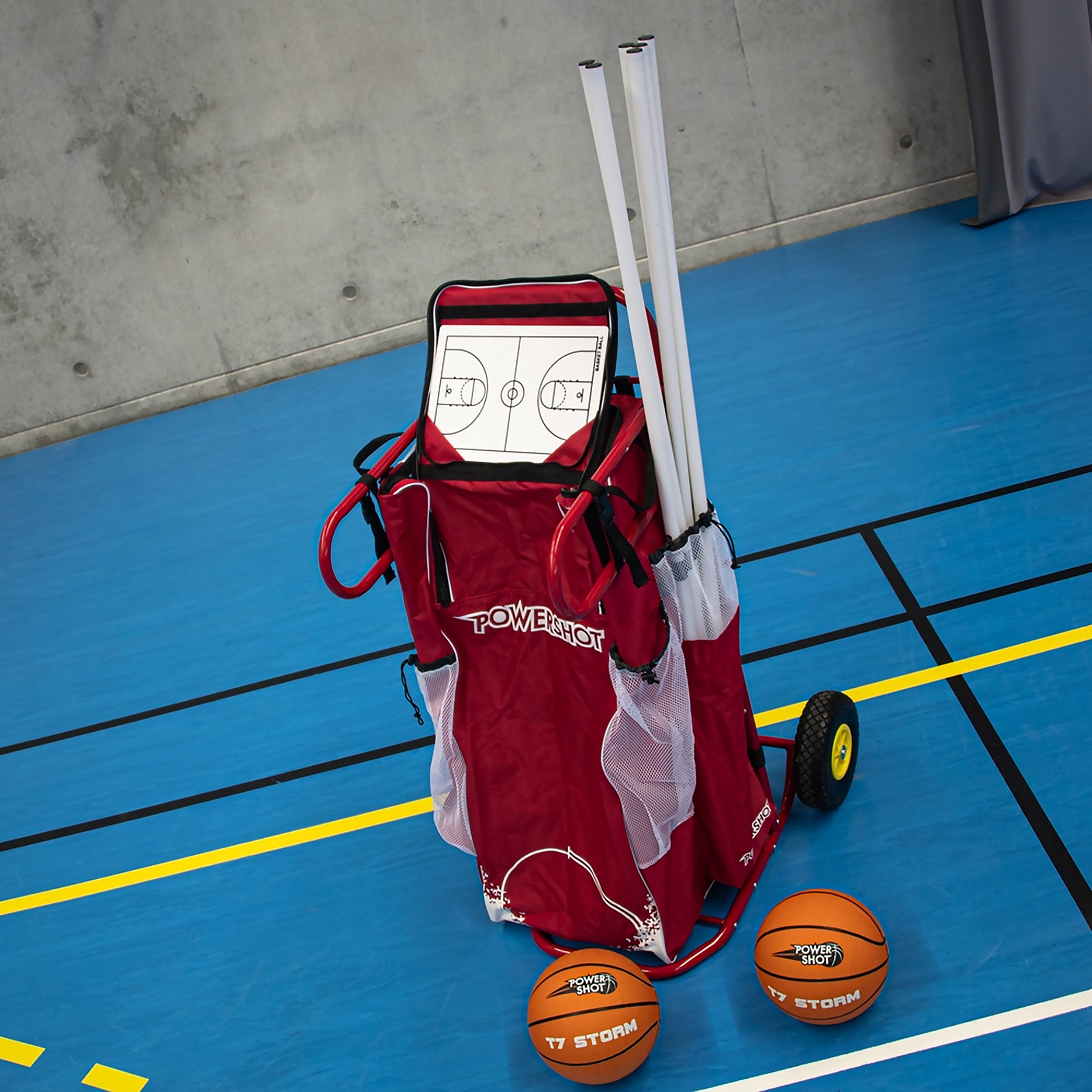 PowerShot® Gerätewagen Basketball