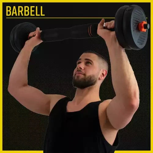 Komplettes Bodybuilding-Set 15kg - Das Wichtigste zum Muskelaufbau