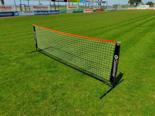 Tennis posts and net with carrying bag - 6m Carrington