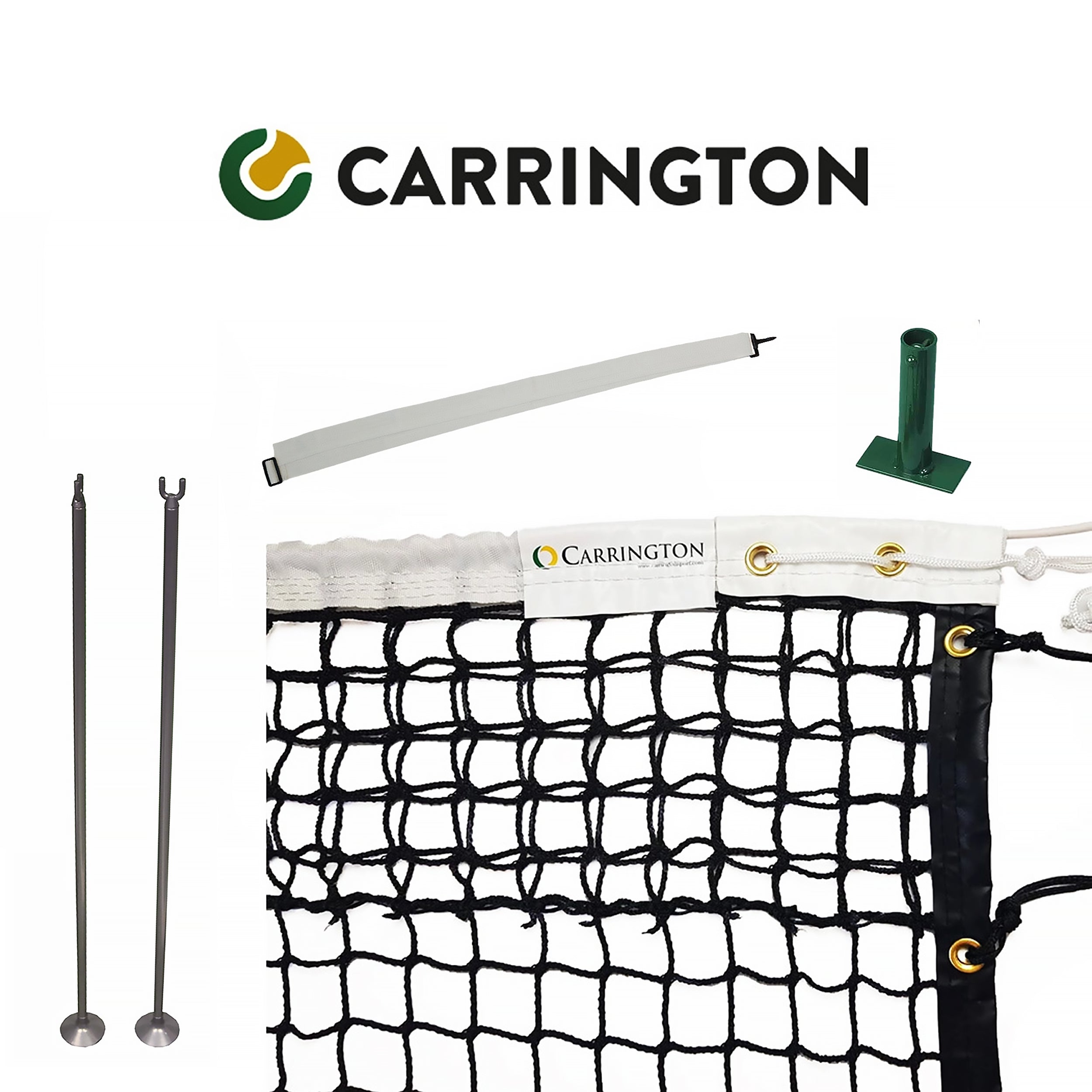 Tennisnetz-Set für Hartplätze