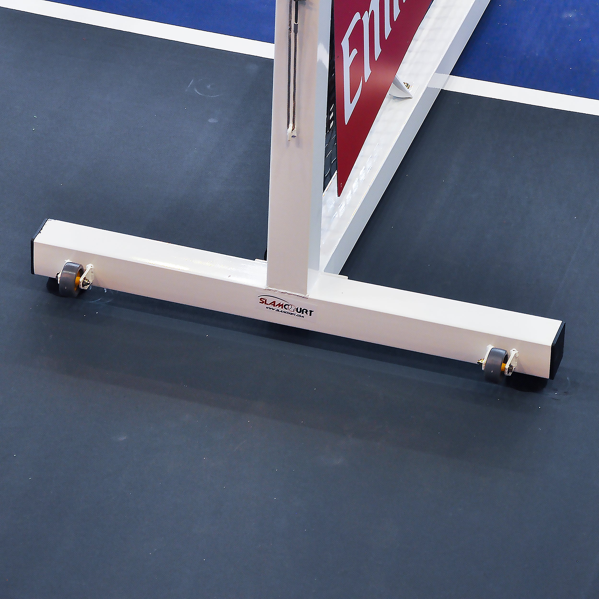 Tennisanlage PROFI aus Stahl - transportabel - 12,80m