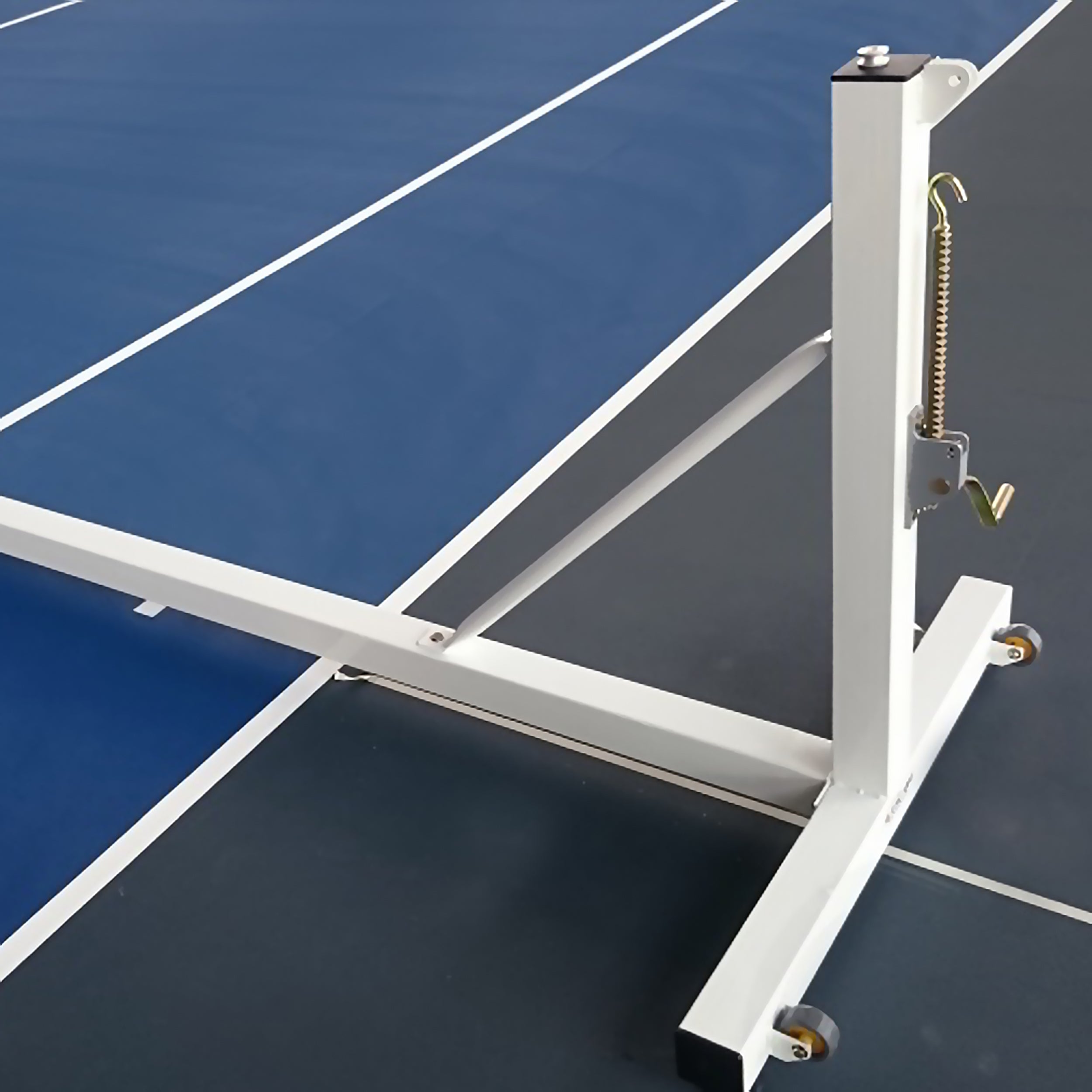 Tennisanlage PROFI aus Stahl - transportabel - 12,80m
