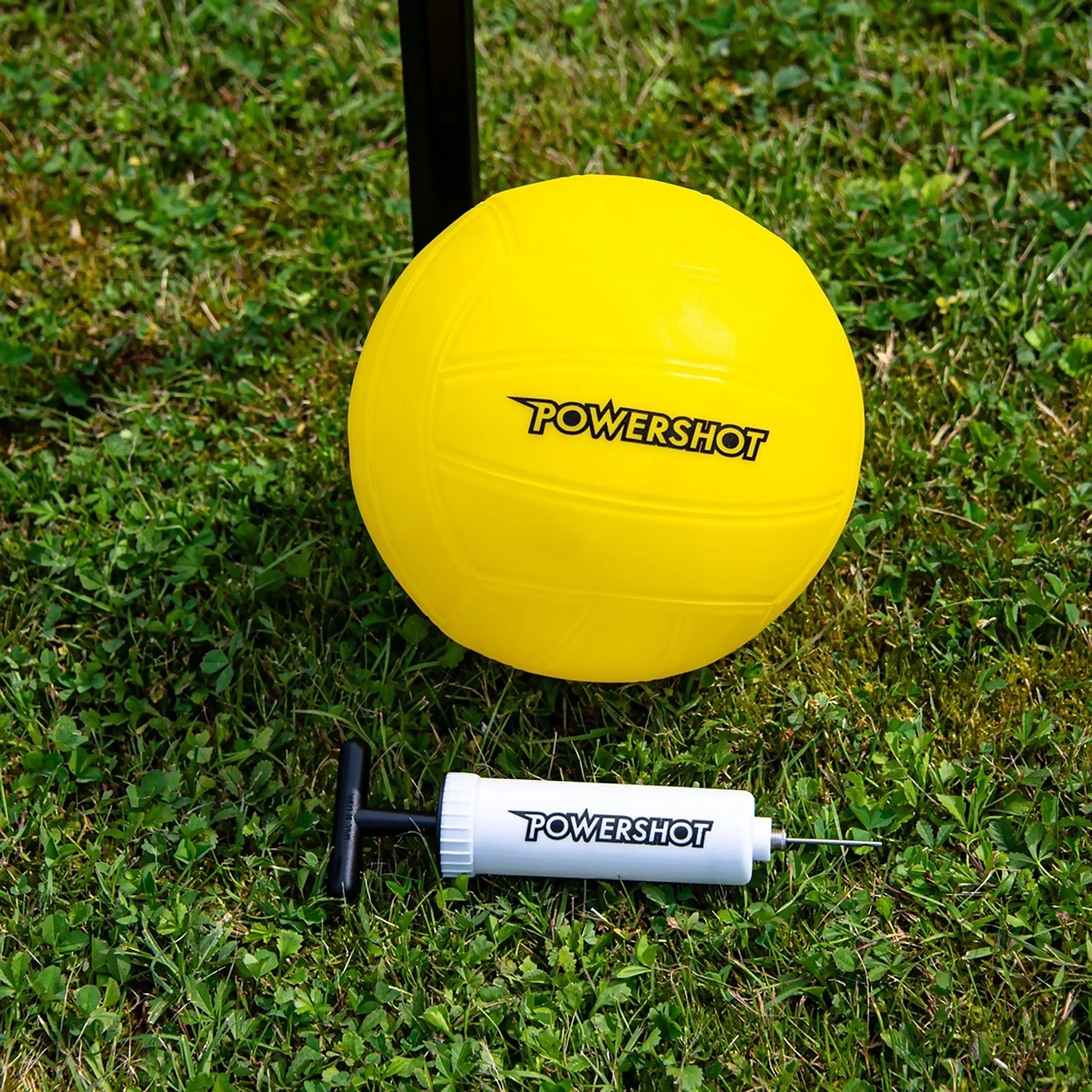 Volleyball-Set 6m - Mit Pfosten, Netz, Ball und Pumpe
