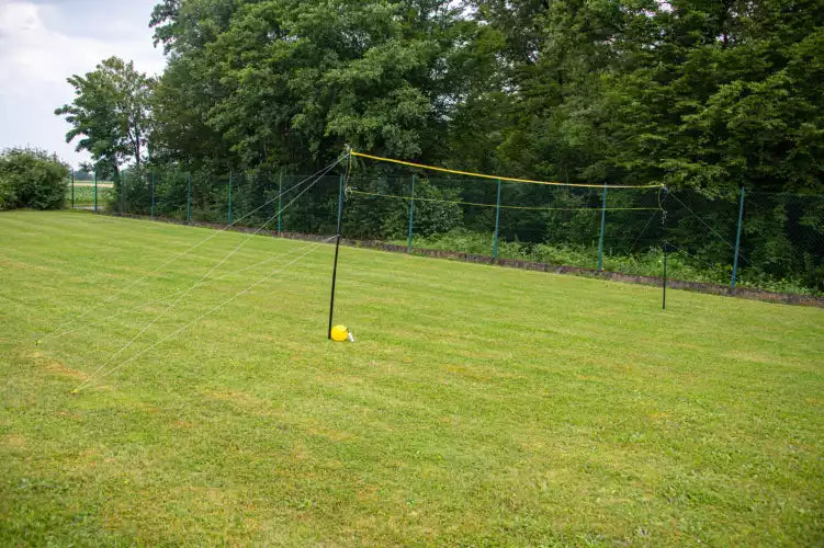 Volleyball-Set 6m - Mit Pfosten, Netz, Ball und Pumpe