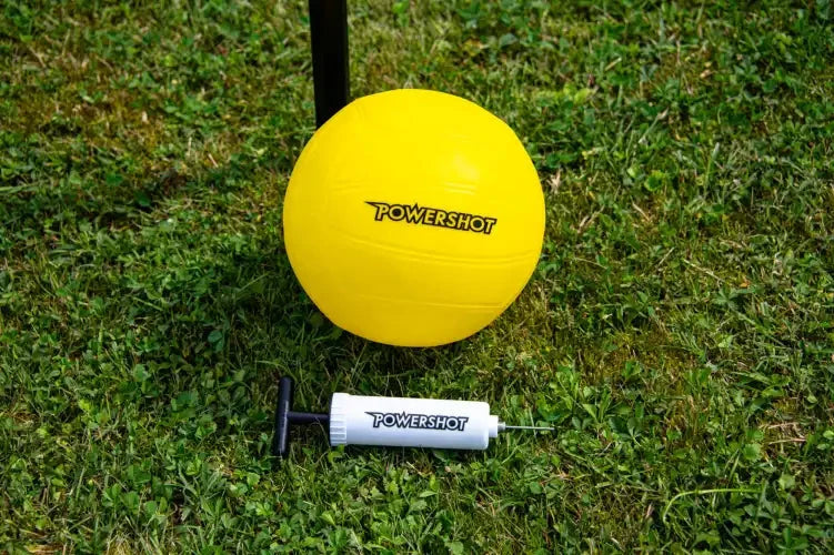 Volleyball-Set 6m - Mit Pfosten, Netz, Ball und Pumpe