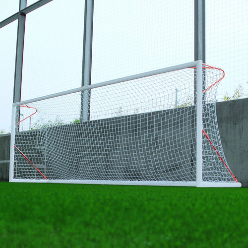 8 a side football goal transportable aluminium - 6 m x 2.1 m Ø80 mm Powershot