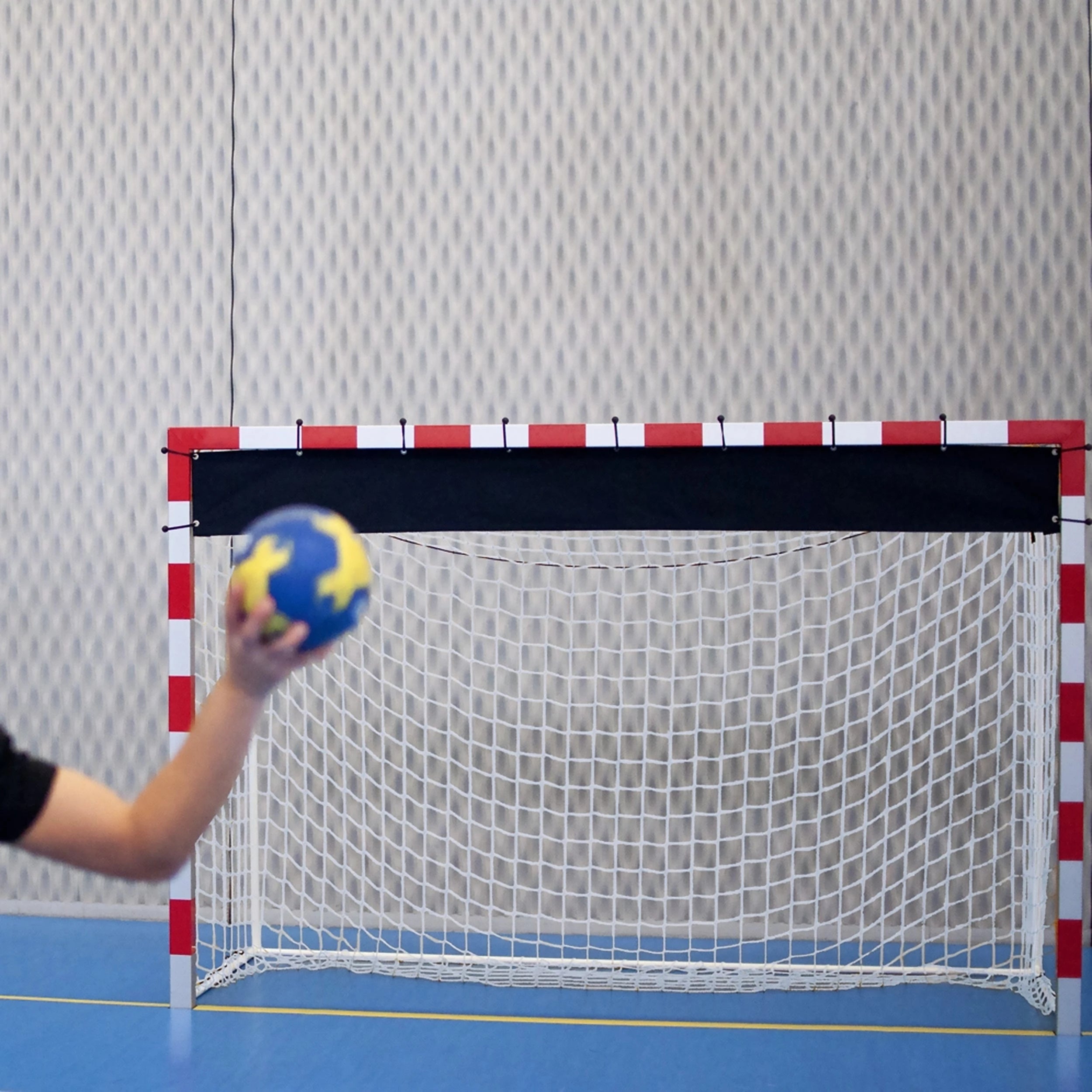 Handballtorverkleinerer aus Polyester für die Höhe des Tores zu reduzieren