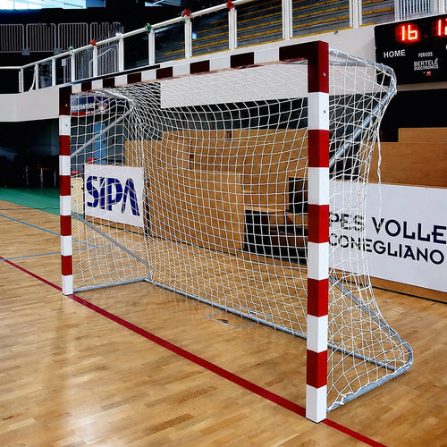 Wettbewerbsfähiges, mobiles Handballtor aus Aluminium 