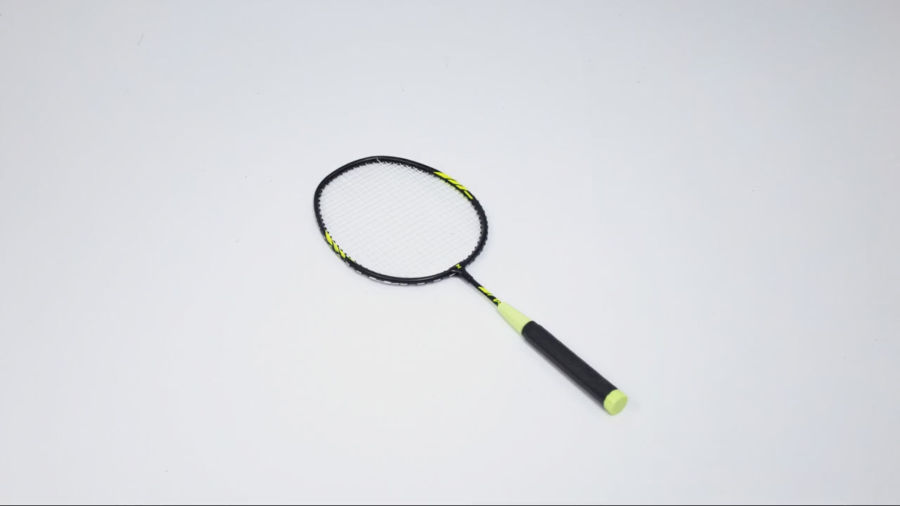 Set mit 10 höhenverstellbaren Badmintonschlägern