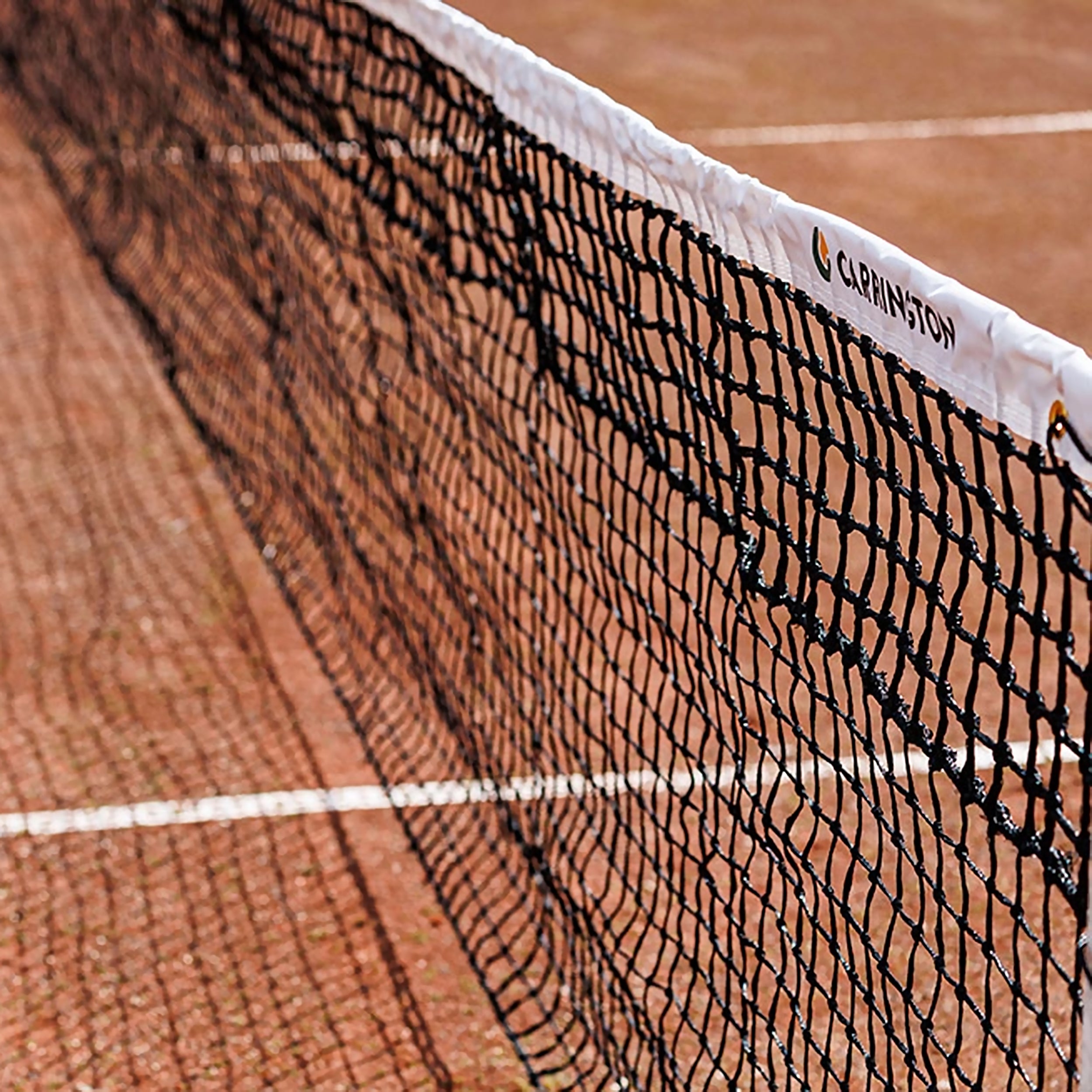 Tennisnetz Expert 3.5mm Doppelmasche - Speziell für Sandplätze