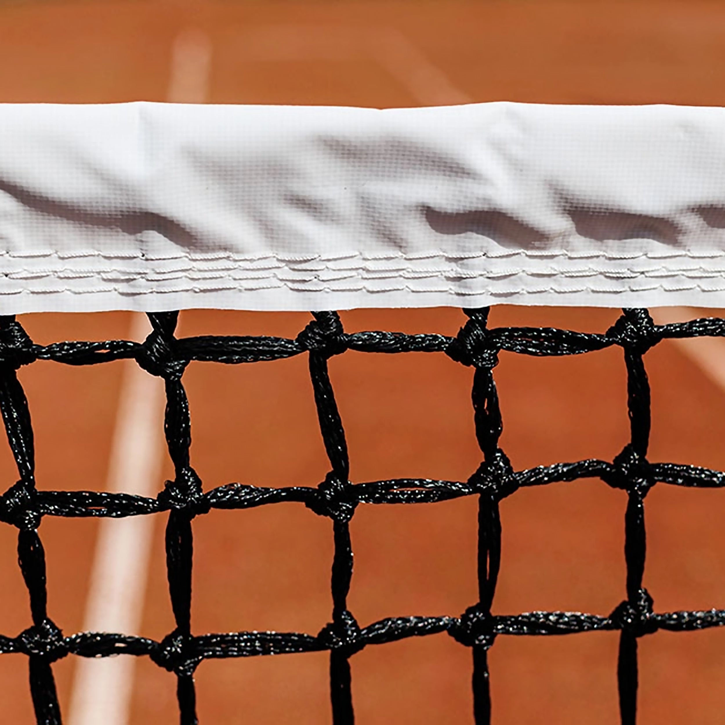 Tennisnetz Expert 3.5mm Doppelmasche - Speziell für Sandplätze